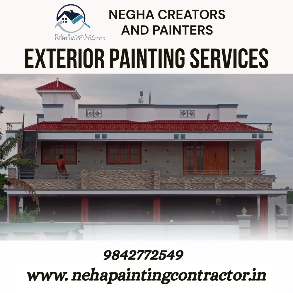 Exterior House Painting Services in Coimbatore